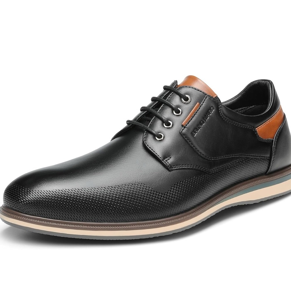 Bruno Marc Men’s Business Casual Leather Shoes